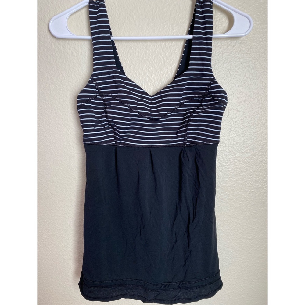 Lululemon tame me tank parallel stripe black - Picture 4 of 4